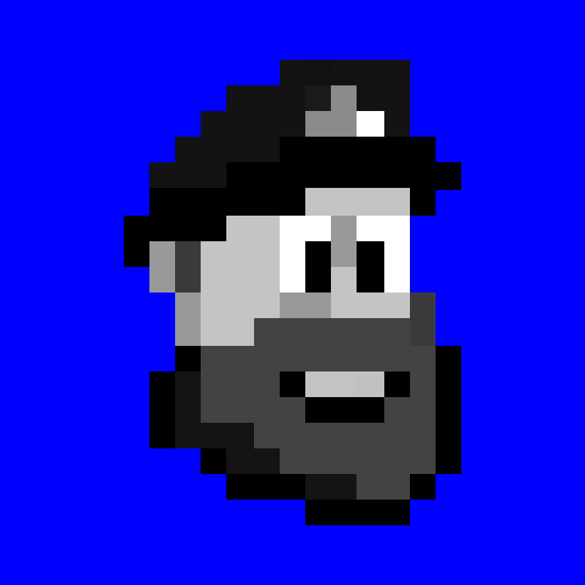 Bario character logo